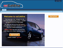 Tablet Screenshot of ozcaldina.com